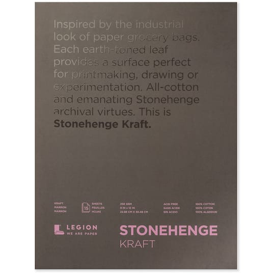 Legion Stonehenge Kraft Paper Pad